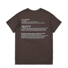 Pleasures Vocabulary T-Shirt Brown T-Shirts Close-up | Overkill