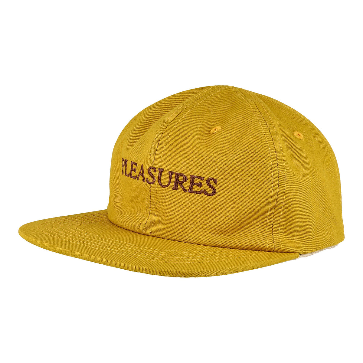 Pleasures Carnivore Reversible Hat Mustard Caps P22SP064 | Overkill