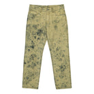 Pleasures Locust Twill Pant Yellow Jeans P22SU023 | Overkill
