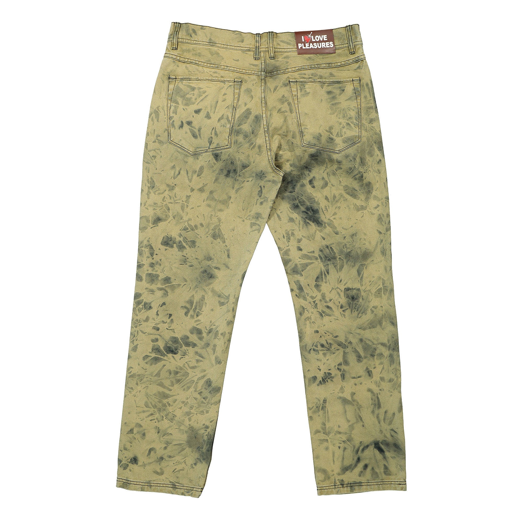 Pleasures Locust Twill Pant Yellow Jeans Material | Overkill