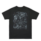 Pleasures Homework T-Shirt Black T-Shirts P22SU042 | Overkill