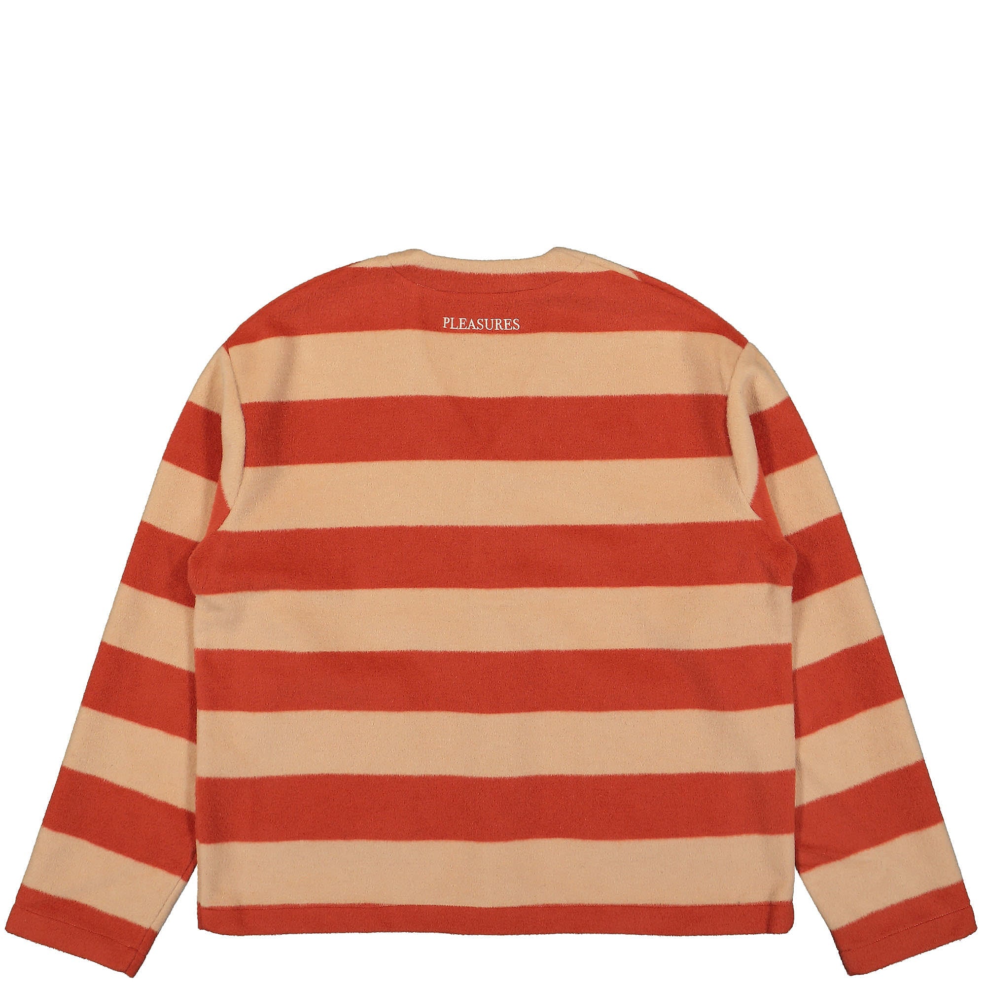 Pleasures Typo Cardigan Peach Cardigans Material | Overkill