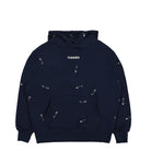Pleasures Safety Pin Hoodie Navy Hoodies P22W018 | Overkill