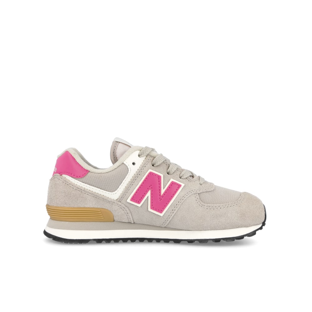 New Balance pc 574 me2-28 Timberwolf / Lollipop   Material | Overkill