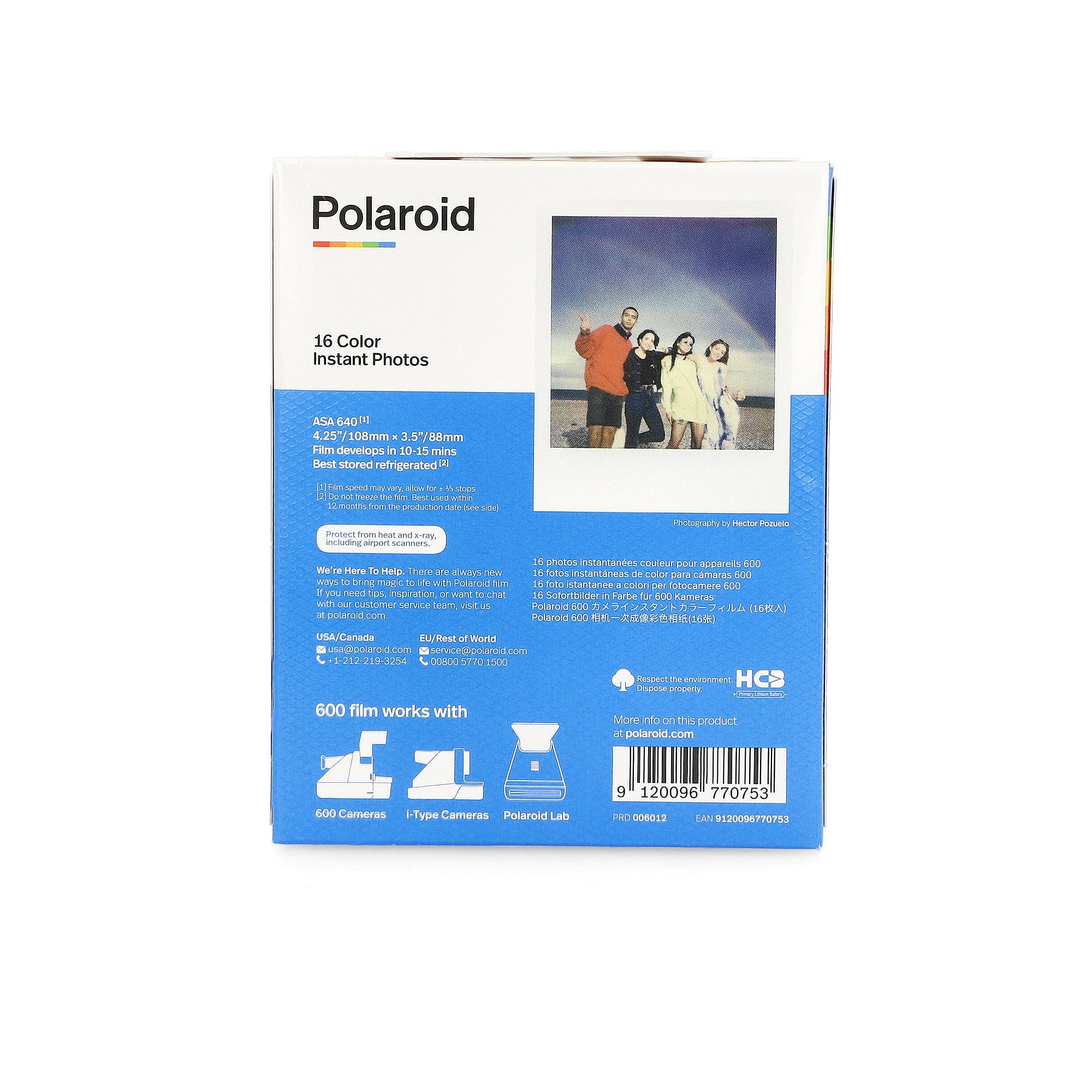 Polaroid Color Film for 600 Double Pack 0 Various Close-up | Overkill