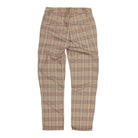Pleasures Orchestra Plaid Pant Pink Sweat & Track Pants Material | Overkill