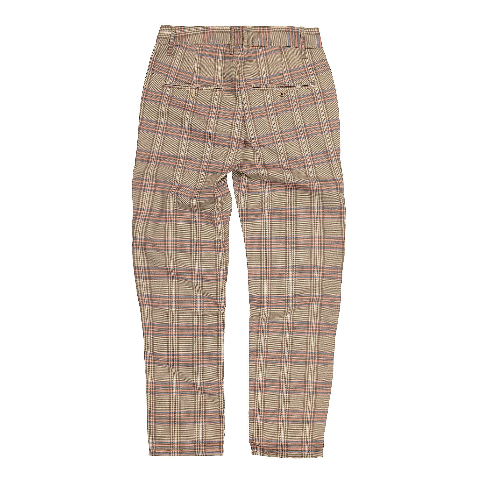 Pleasures Orchestra Plaid Pant Pink Sweat & Track Pants Material | Overkill