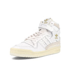adidas forum 84 high Footwear White-White Tint-Glory Green Sneakers  Close Up | Overkill