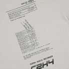 C2H4 instruction print t-shirt Slate Gray T-Shirts Detailfoto | Overkill