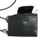 C2H4 crossbody mini leather bag Dark Gray Shoulder & Cross Body Bags  Material | Overkill