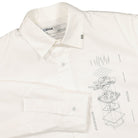 C2H4 matrix of consciousness printed shirt White Shirts Close-up | Overkill