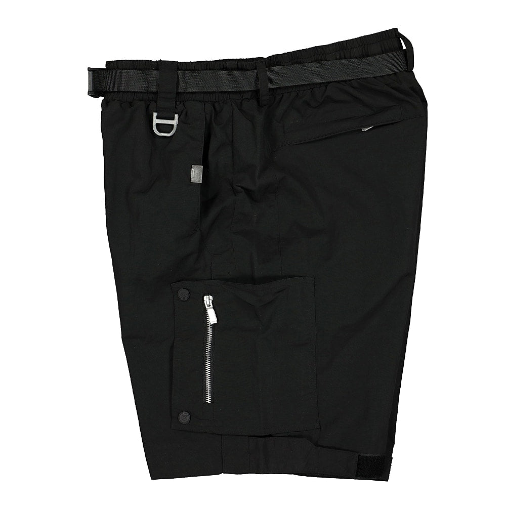 C2H4 side pocket track shorts Black Shorts Close-up | Overkill