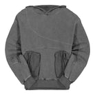 C2H4 cold-dye panelled hoodie Dark Gray Hoodies R002-031 | Overkill