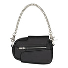 C2H4 nebula leather shoulder bag Aerolite Black Shoulder & Cross Body Bags  Material | Overkill