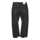 C2H4 layered flappy jeans Faded Black Jeans Material | Overkill