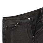 C2H4 layered flappy jeans Faded Black Jeans Detailfoto | Overkill