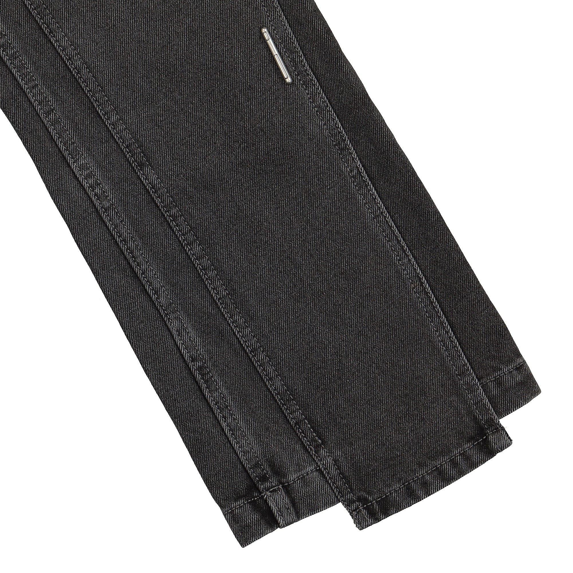C2H4 layered flappy jeans Faded Black Jeans Detail view 1 | Overkill