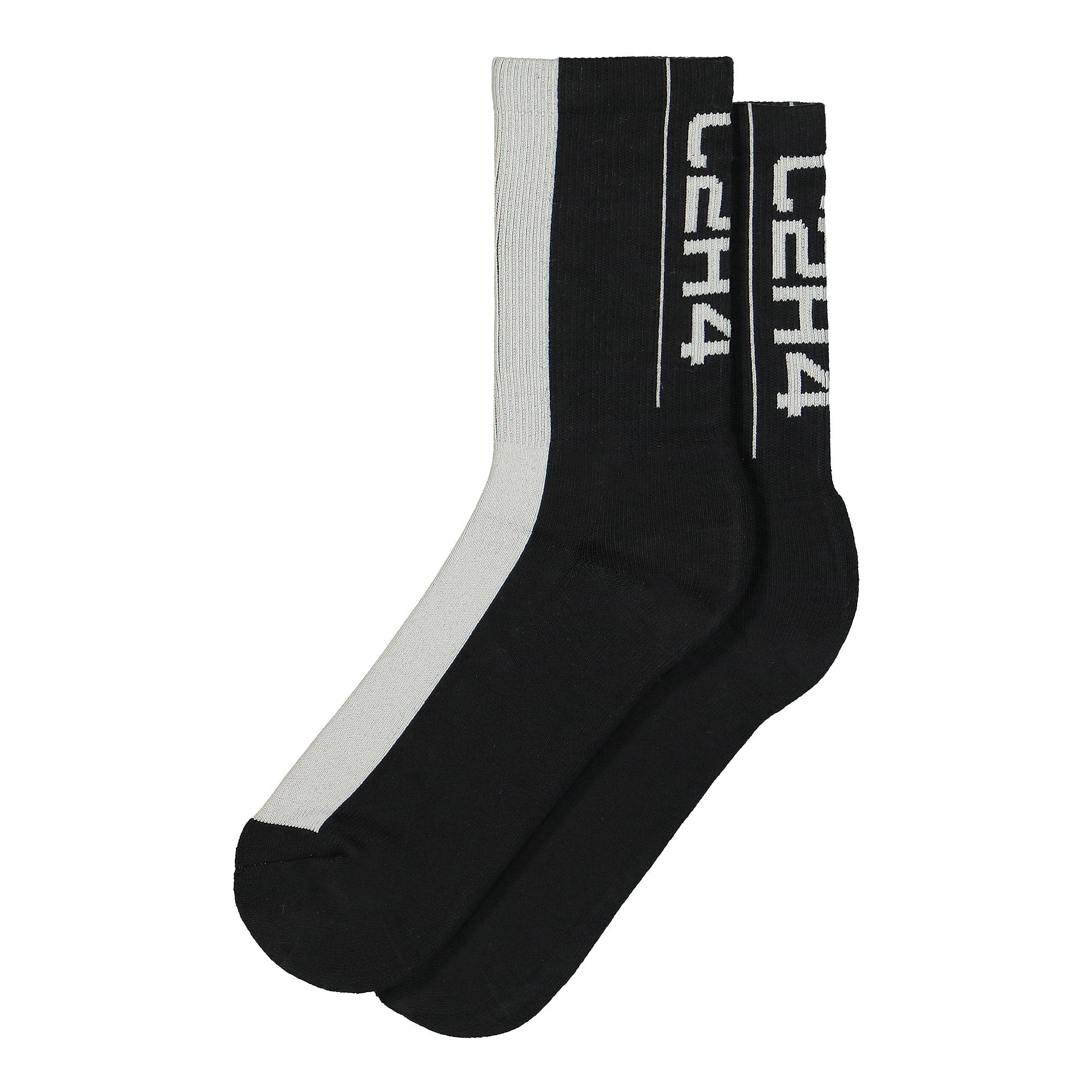 C2H4 color-block logo socks Gray Socks R004-SK170 | Overkill