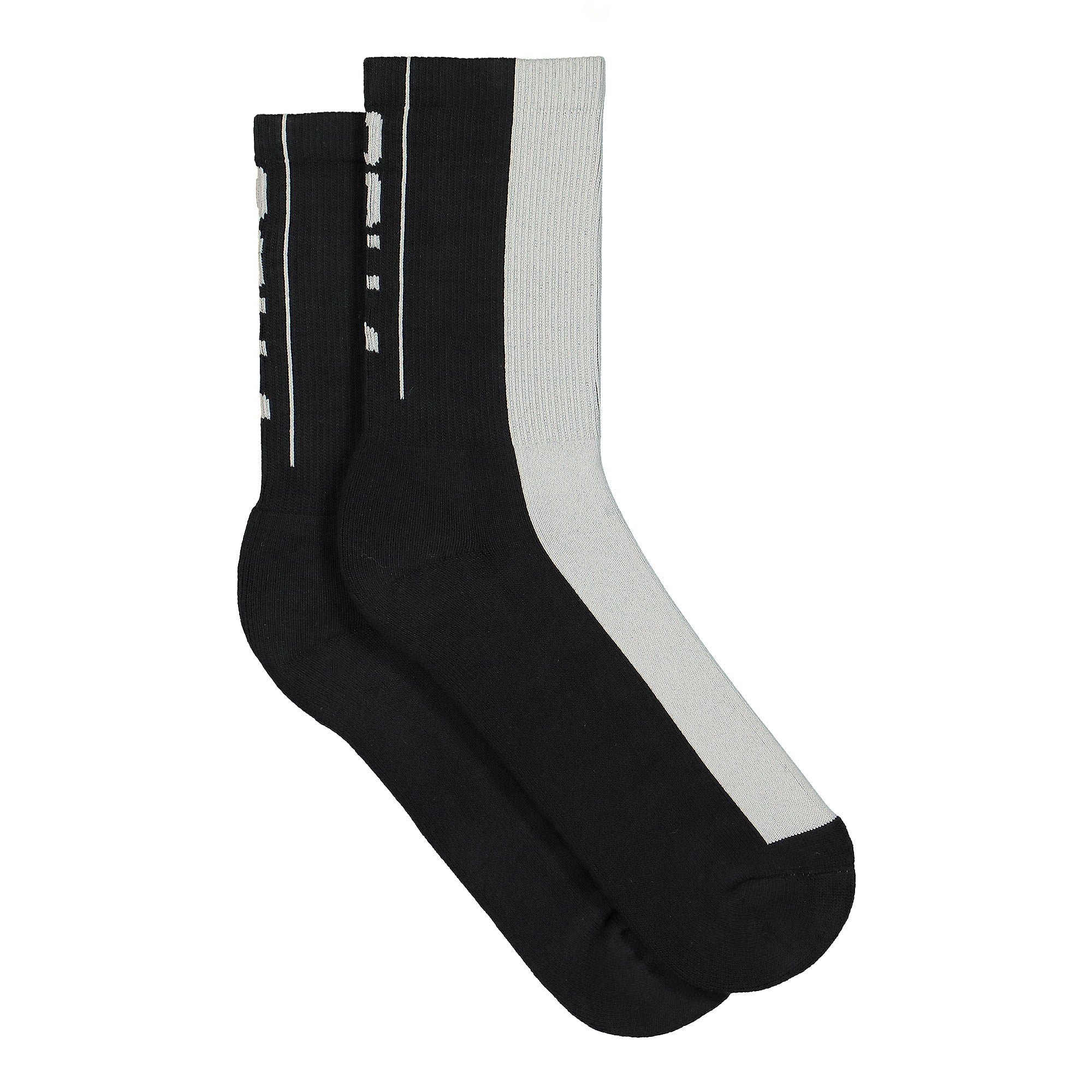 C2H4 color-block logo socks Gray Socks Material | Overkill