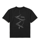C2H4 multi existence print layered t-shirt Black T-Shirts Material | Overkill