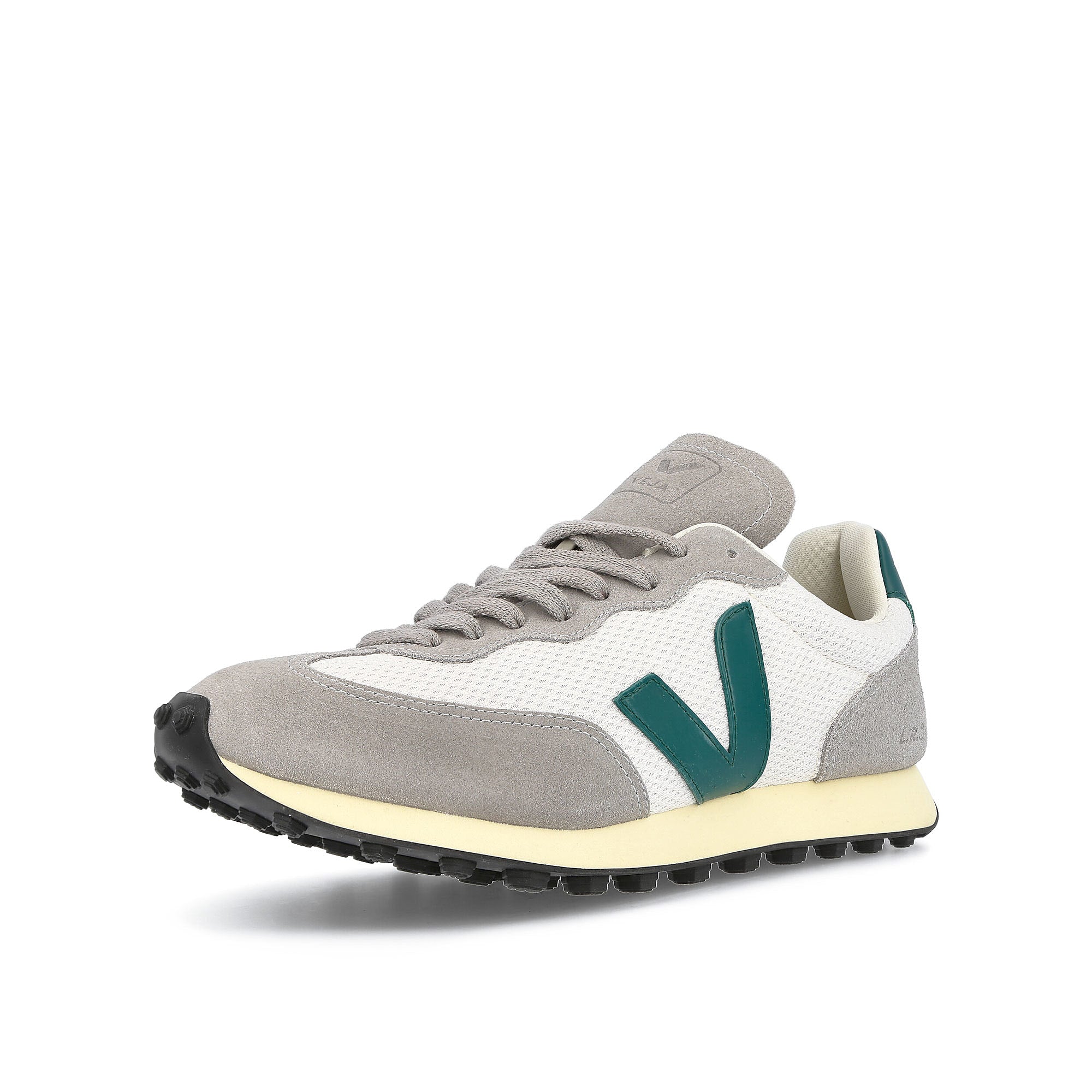 Veja rio branco Grey-Grün Sneakers  Close Up | Overkill