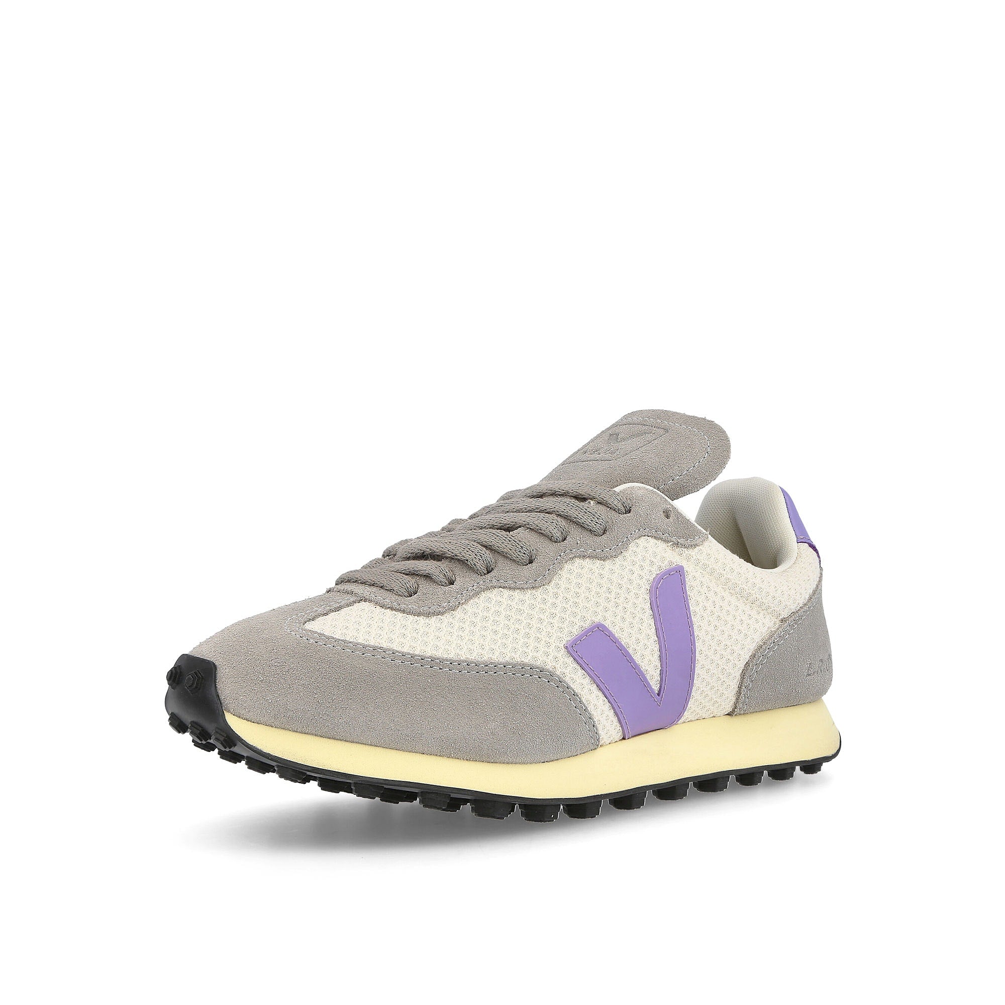Veja wmns rio branco hexamesh Gravel Lavande Sneakers  Close Up | Overkill