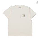 Overkill Logo Embroidery Tee Ivory-Green T-Shirts  | Overkill