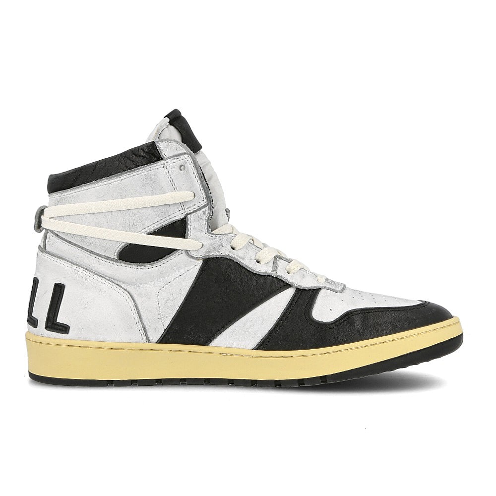 Rhude rhecess hi classic White-Black Sneakers  Silhouette | Overkill