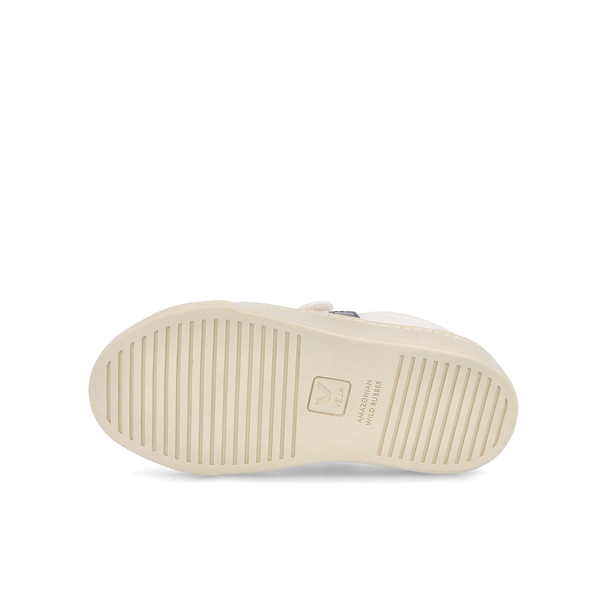Veja small esplar velcro chromefree leather Extra White / Nautico Pekin Low Top Sneakers  Detail View 1 | Overkill