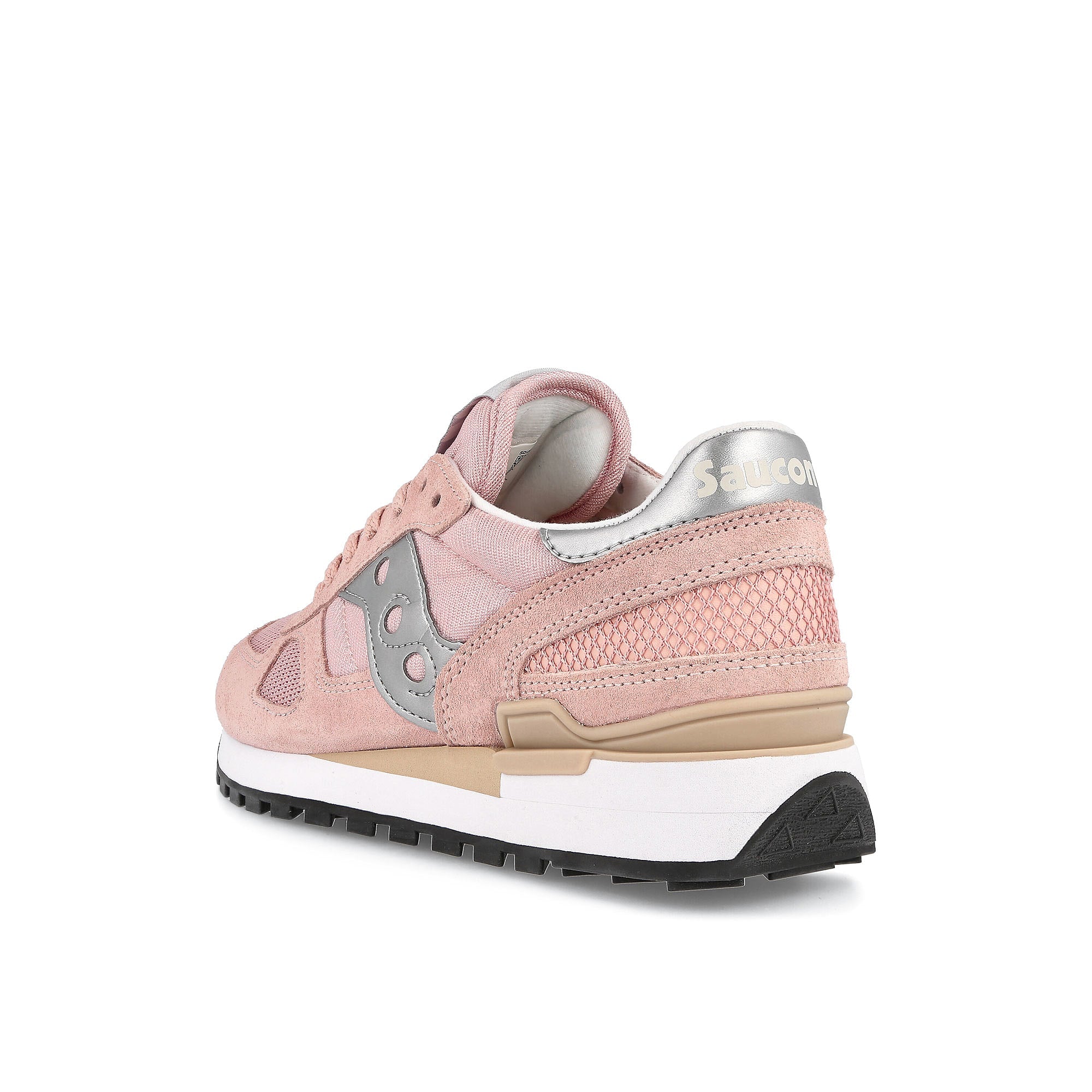 Saucony wmns shadow original Pink-Silver Rose-Argent Low Top Sneakers  Material | Overkill