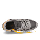 Saucony shadow original Grey-Yellow Low Top Sneakers  Detailfoto | Overkill
