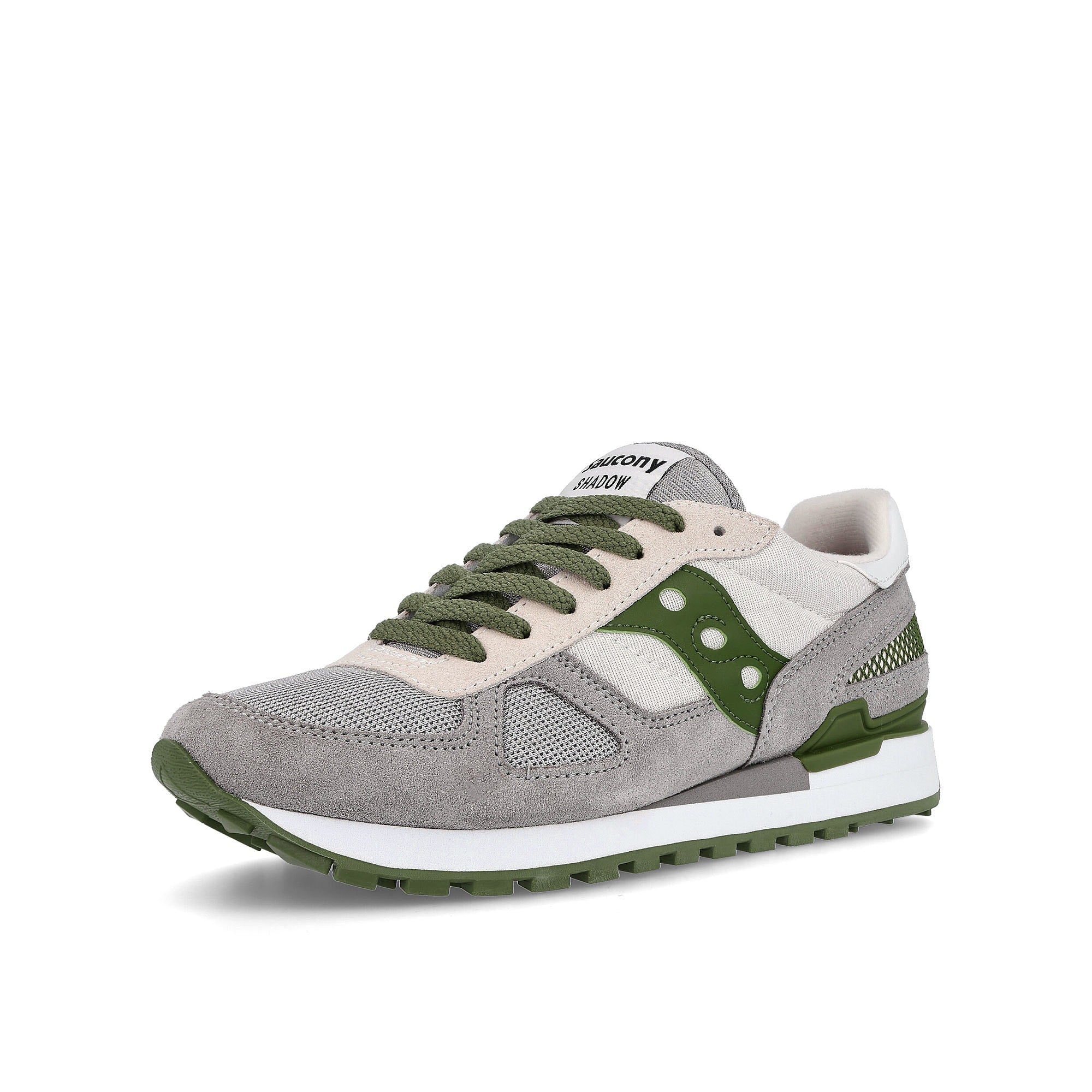 Saucony shadow original Light Grey-Green Sneakers  Close Up | Overkill
