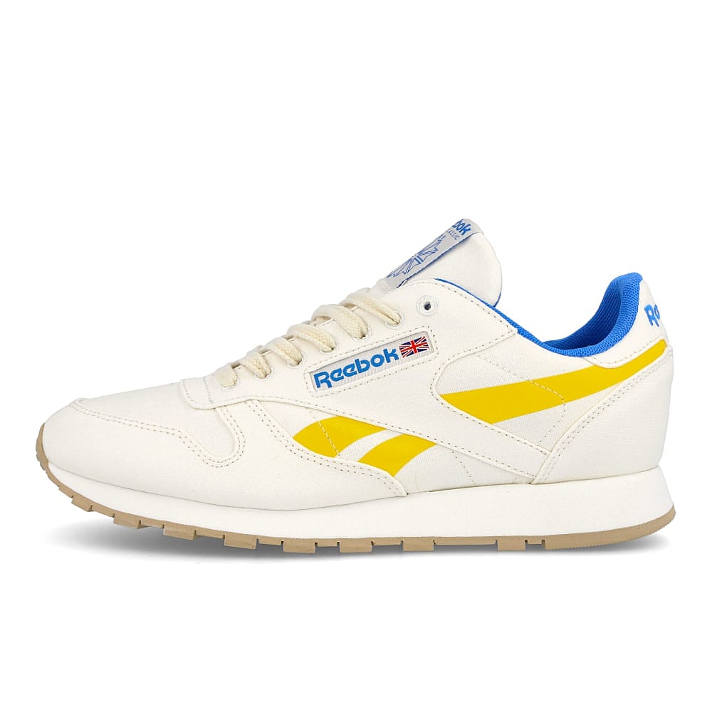 Reebok classic leather grow Chalk / Primal Yellow / Horizon Blue  S23721 | Overkill