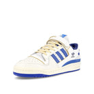 adidas forum 84 low blue thread Footwear White / Team Royal Blue / Cream White  Detailfoto | Overkill