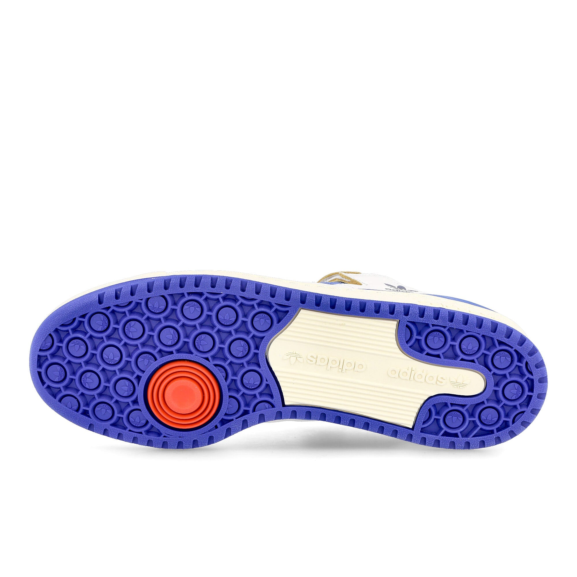 adidas forum 84 low blue thread Footwear White / Team Royal Blue / Cream White  Detail view 2 | Overkill