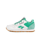Reebok classic leather kids Footwear White-Pixel Mint-Future Teal Low Top Sneakers S29114 | Overkill