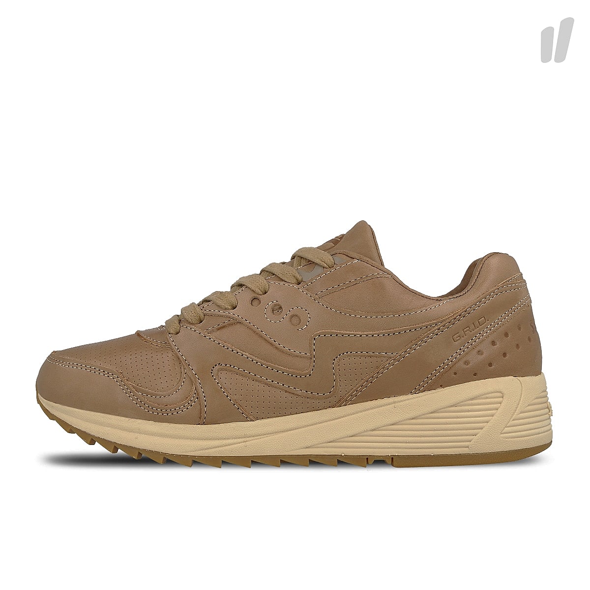Saucony grid 8000 Veg Tan Sneakers S70313-1 | Overkill