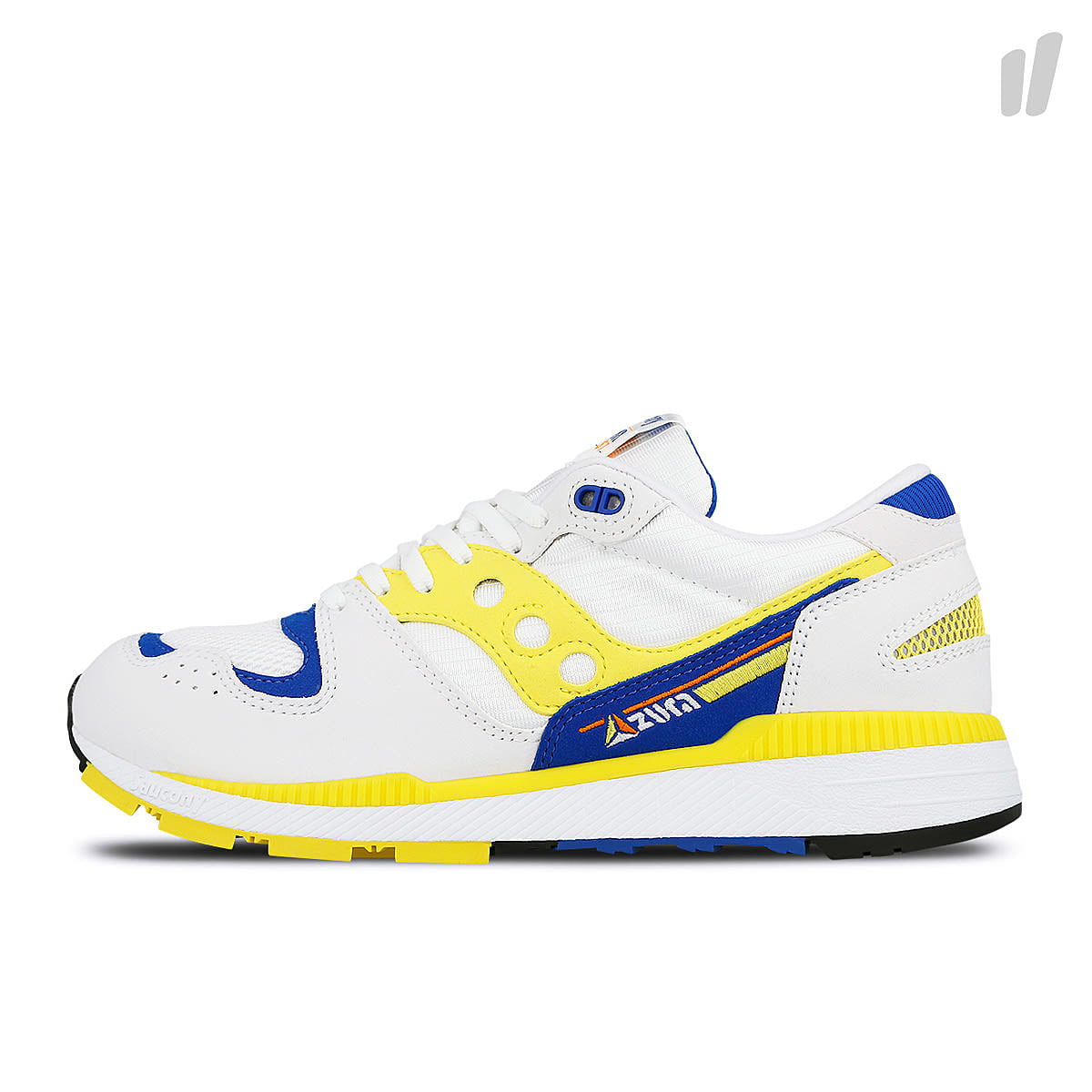 Saucony azura White-Yellow-Blue Sneakers S70437-1 | Overkill