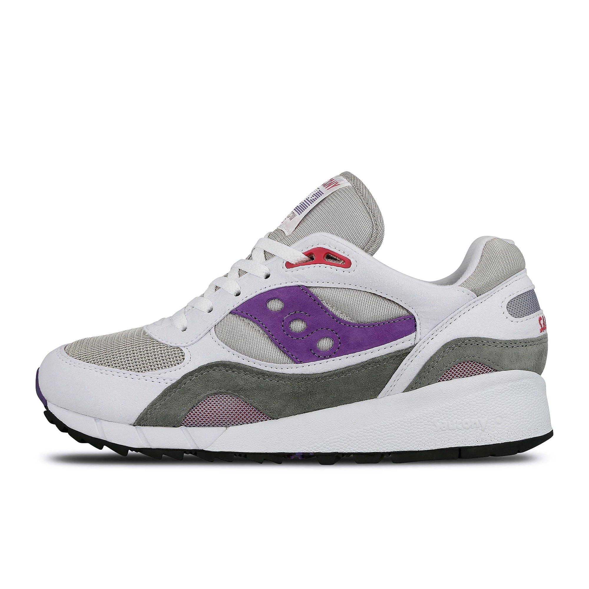 Saucony shadow 6000 White-Grey-Purple Sneakers S70441-2 | Overkill