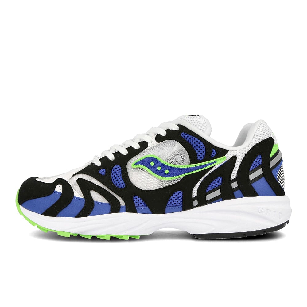Saucony grid azura 2000 White-Blue Sneakers S70489-1 | Overkill