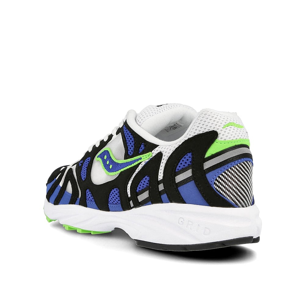 Saucony grid azura 2000 White-Blue Sneakers  Material | Overkill