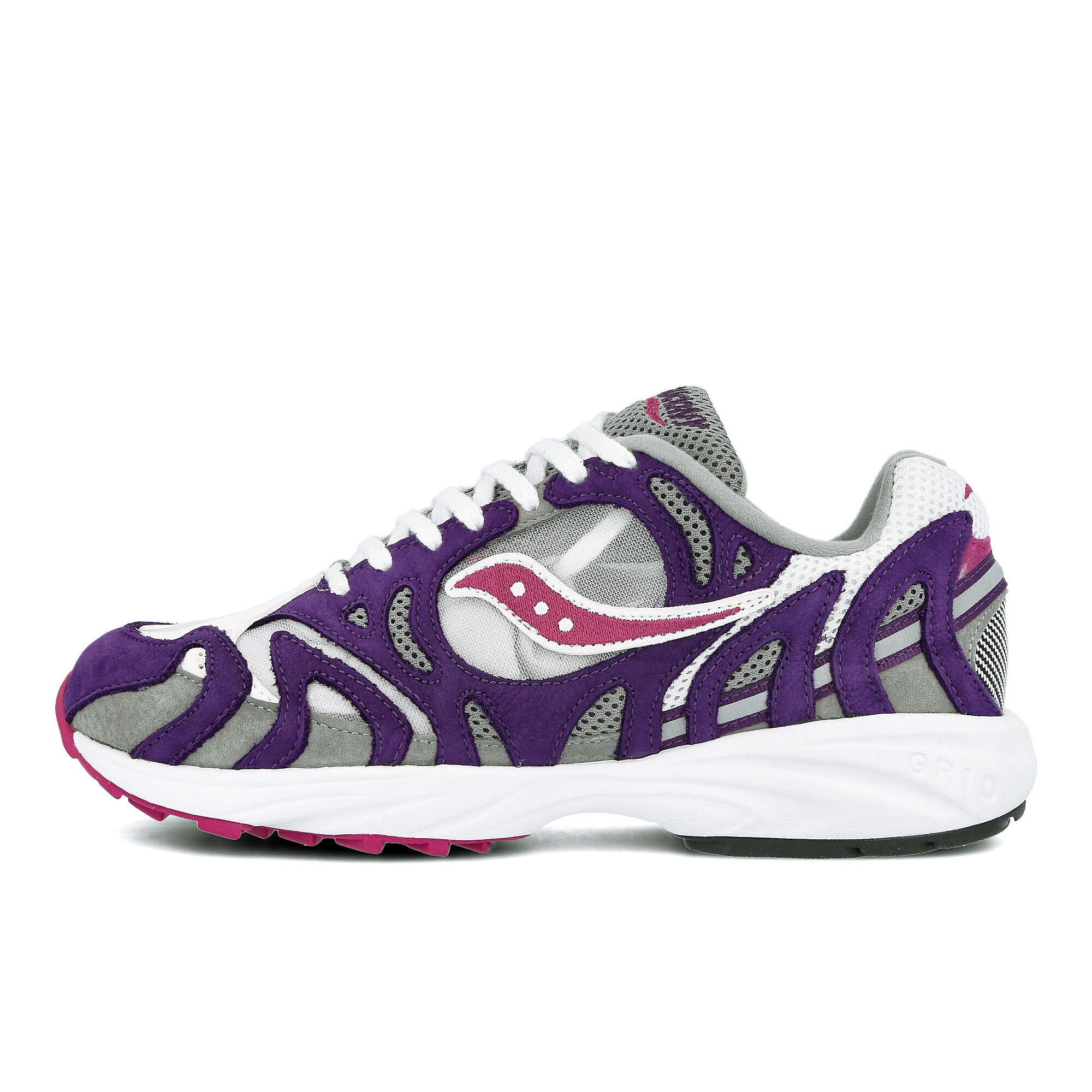 Saucony grid azura 2000 White / Purple / Grey  S70491-2 | Overkill
