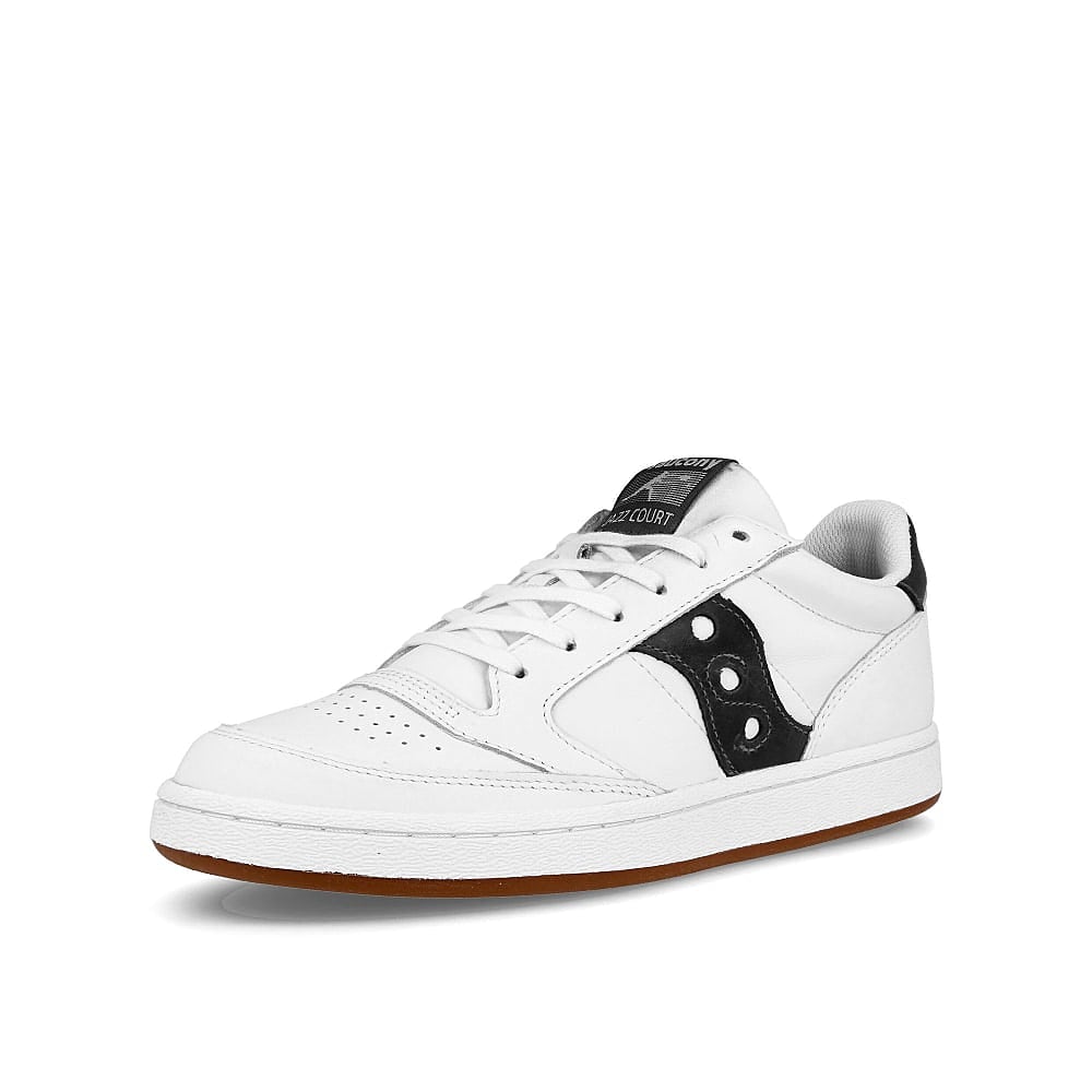 Saucony jazz court White / Black  Detailfoto | Overkill