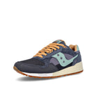 Saucony shadow 5000 Navy-Tan Low Top Sneakers  Close Up | Overkill