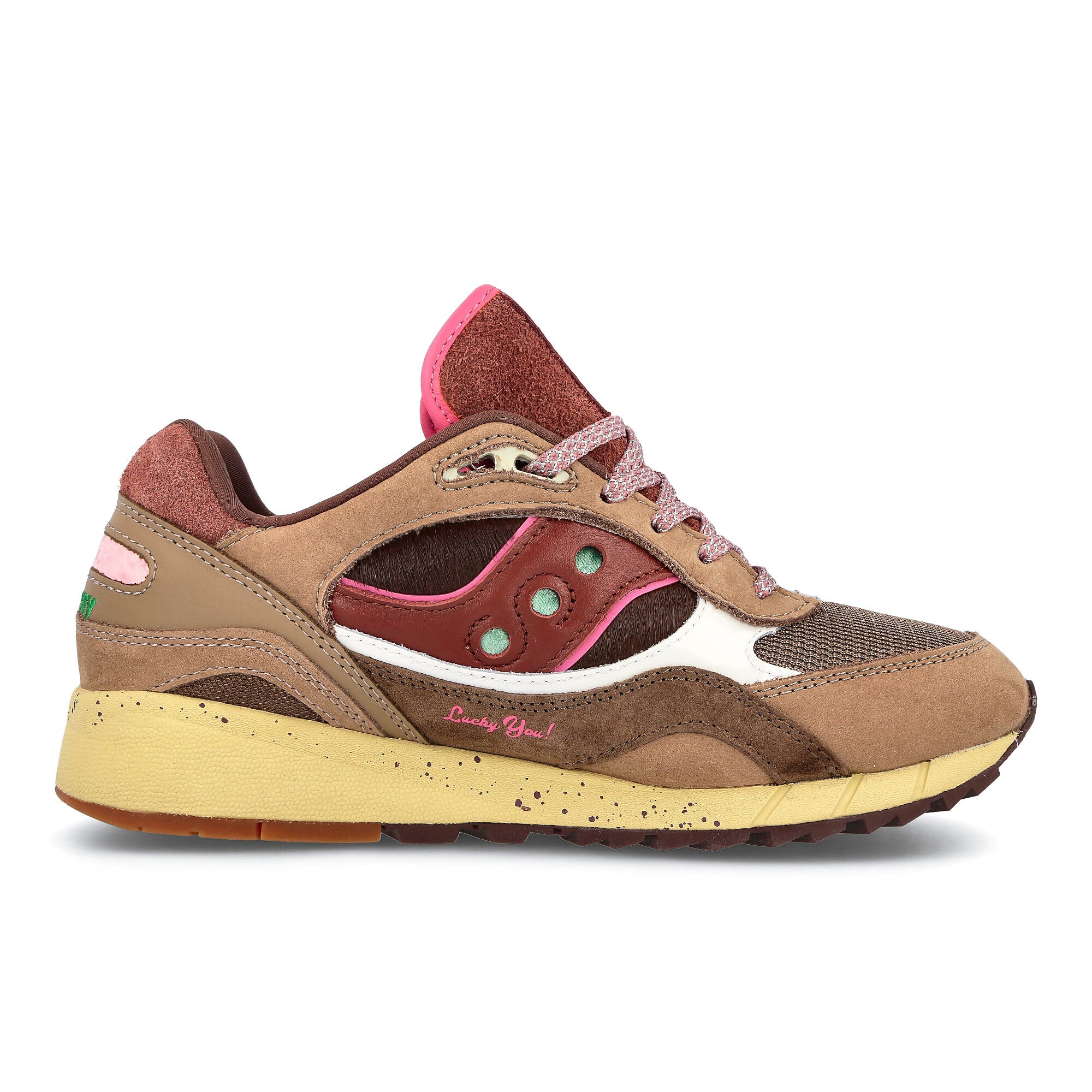 Saucony Feature x Saucony Shadow 6000 Brandy / Pink Marron   Material | Overkill