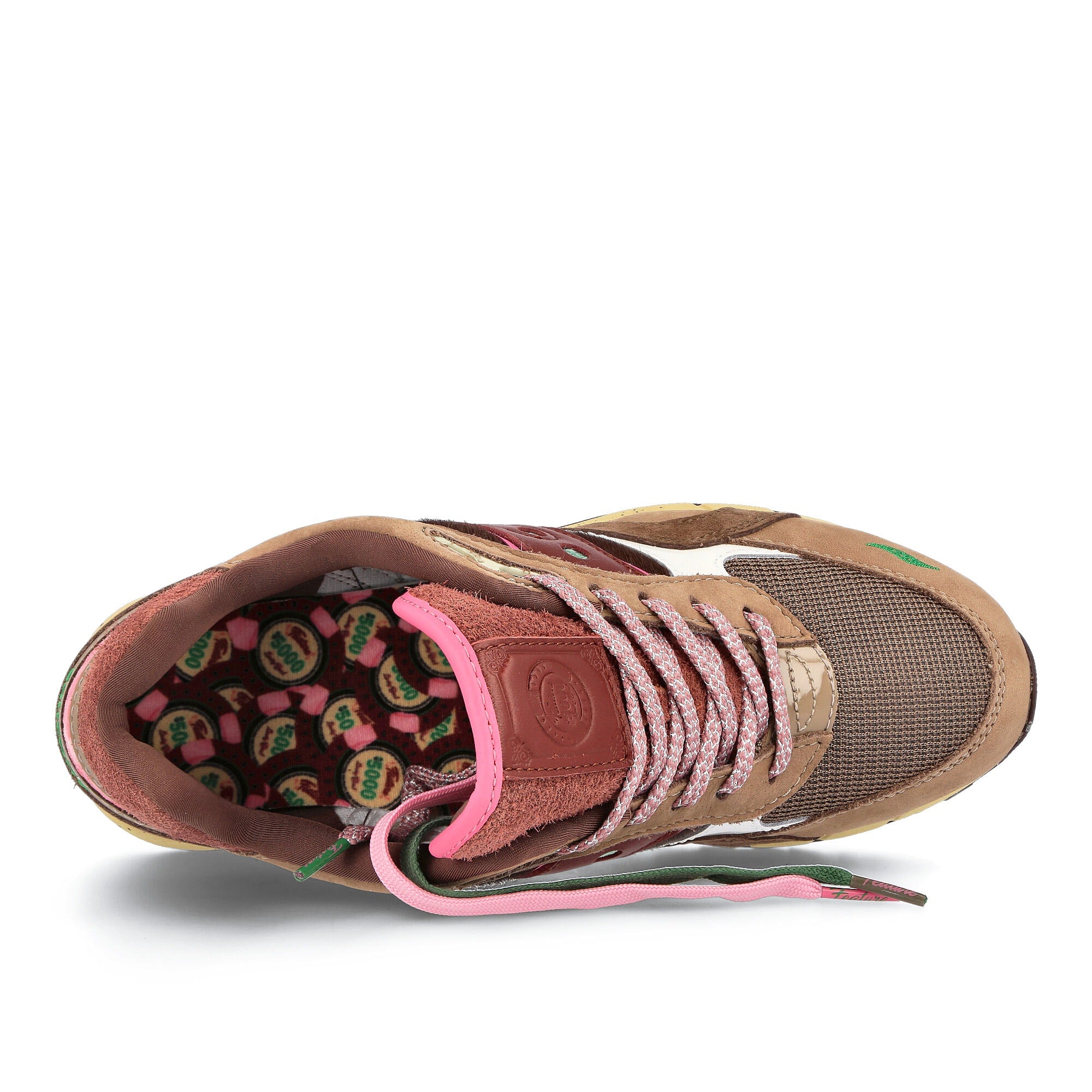 Saucony Feature x Saucony Shadow 6000 Brandy / Pink Marron  Detail view 1 | Overkill
