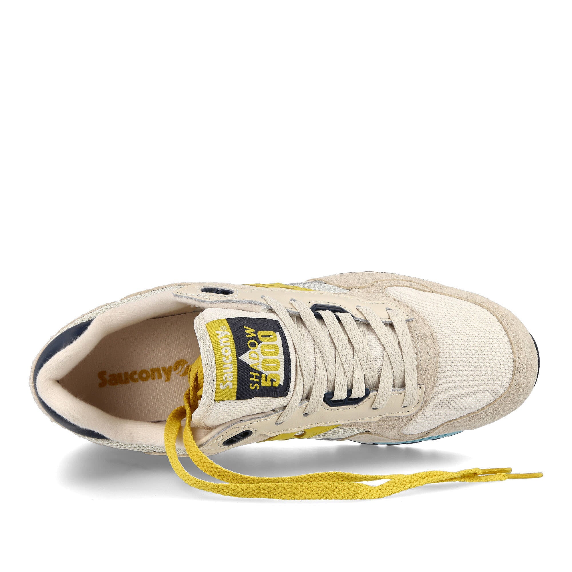 Saucony shadow 5000 White / Yellow  Detail view 1 | Overkill