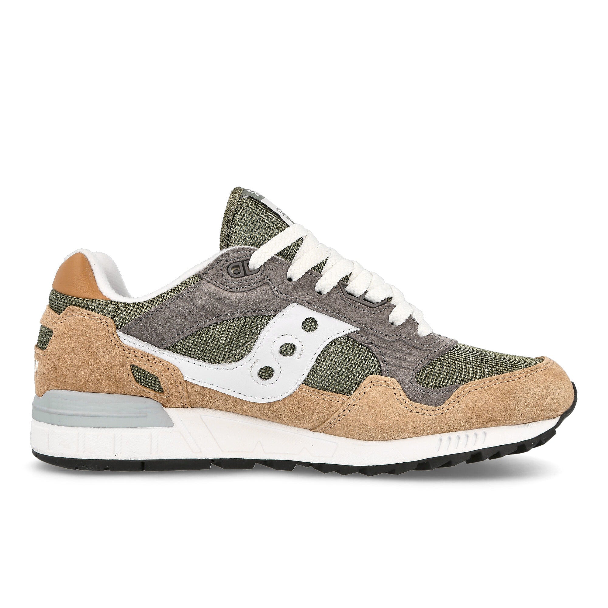 Saucony shadow 5000 Tan / Green / White Sneakers  Silhouette | Overkill