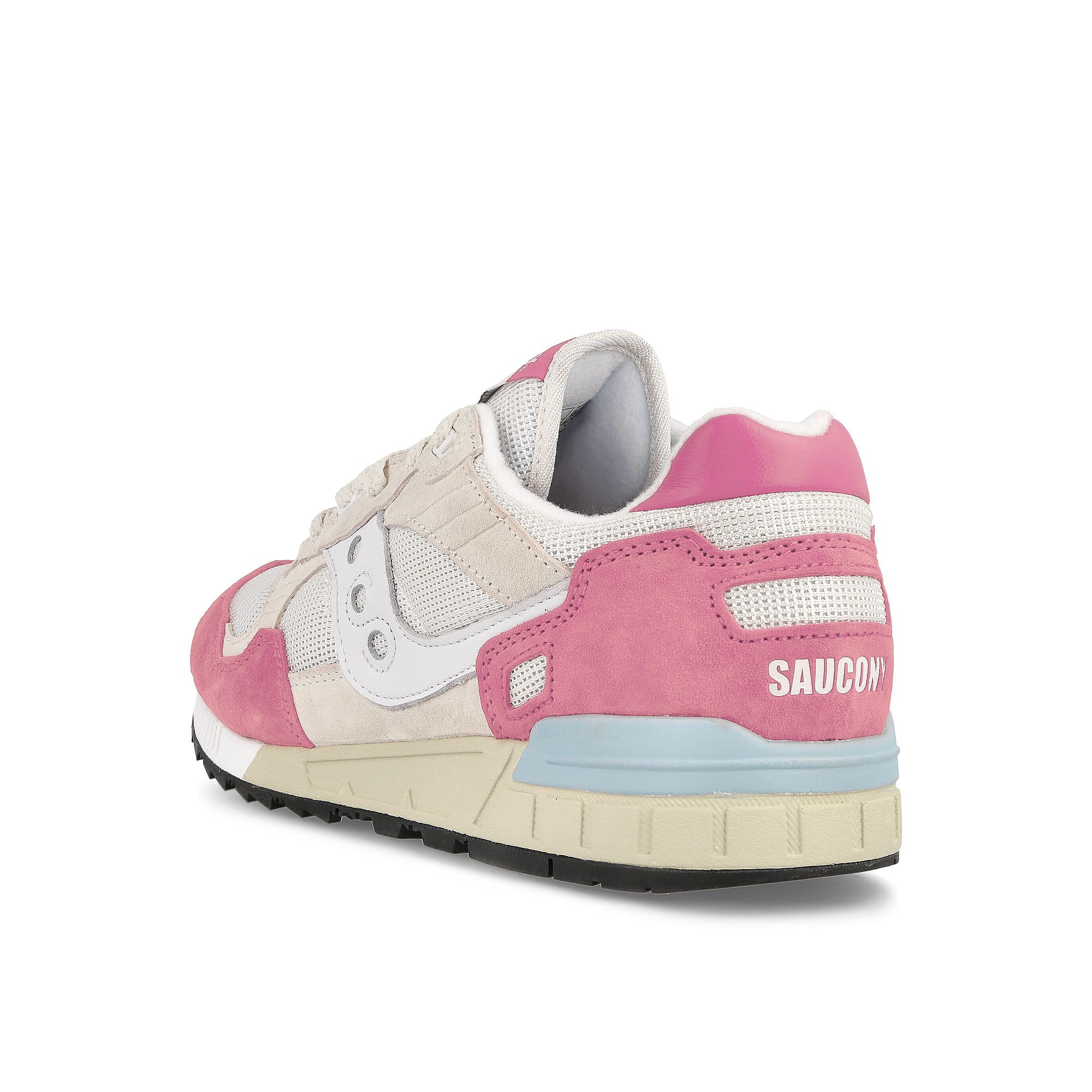Saucony shadow 5000 White / Pink Sneakers  Material | Overkill
