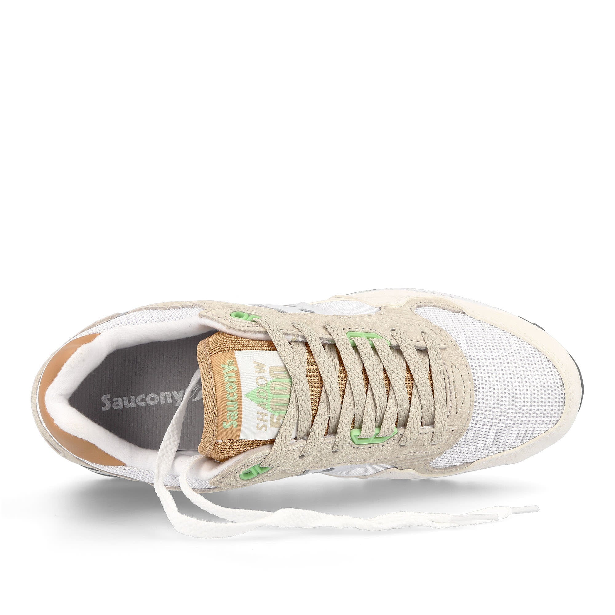 Saucony shadow 5000 White-Gray Low Top Sneakers  Detailfoto | Overkill
